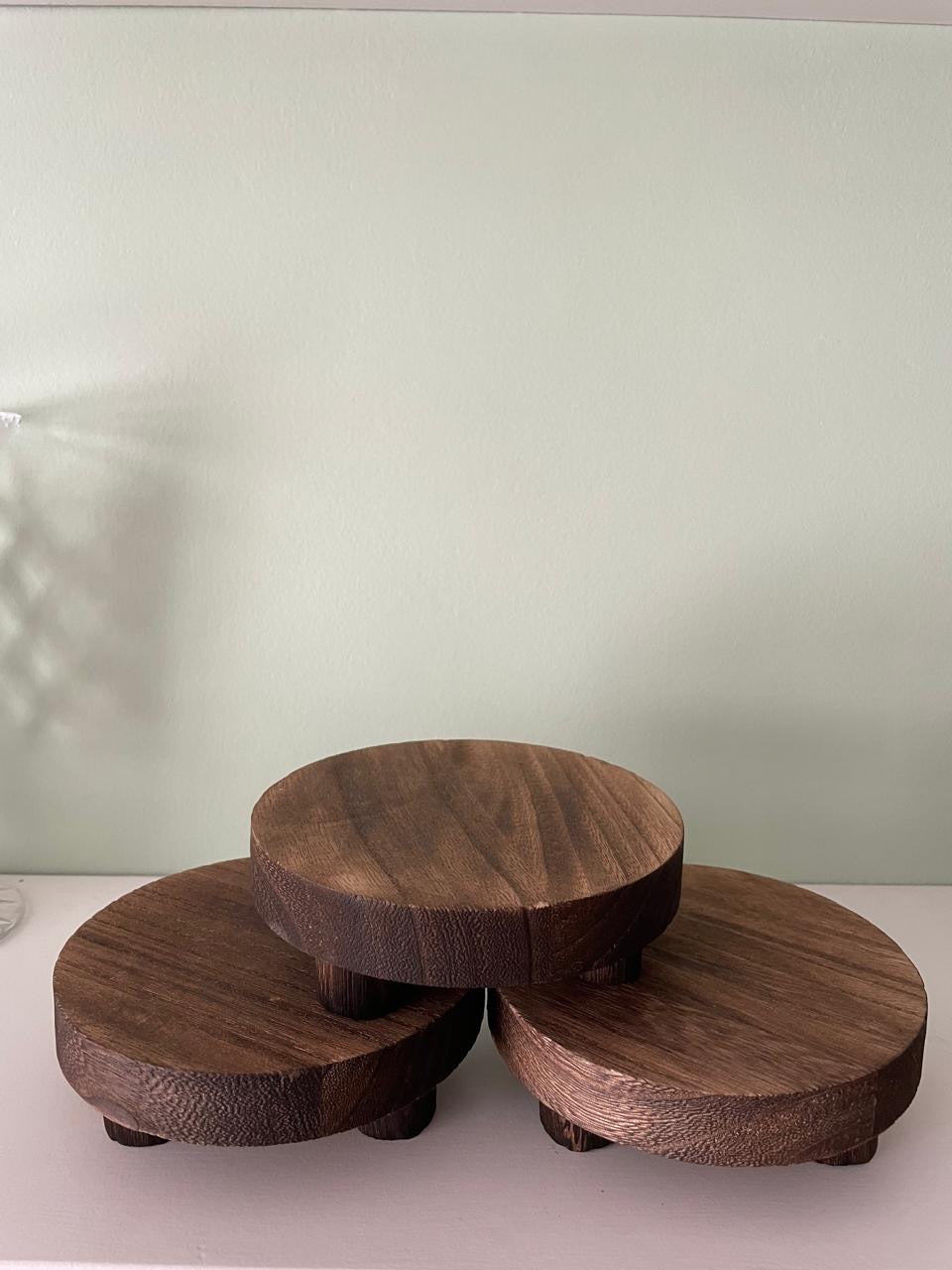 Wooden Candle Stand